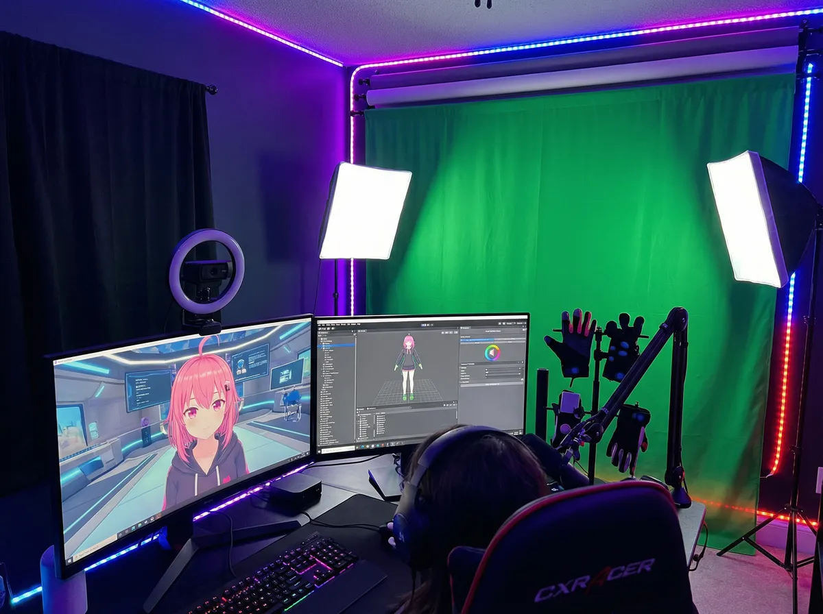 抖音虚拟主播方案 - 御龙在天升级快吗 VTuber 技术
